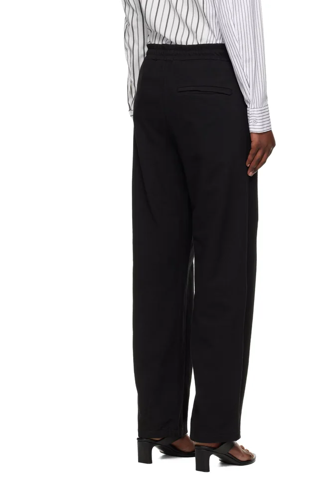 POST ARCHIVE FACTION (PAF) Black Work Track Pants, photo 3 of 4 from SSENSE