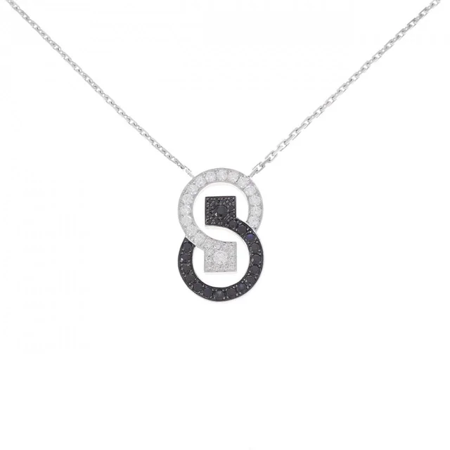 Cartier Sapphire Necklace White Gold in White from The Reluxe
