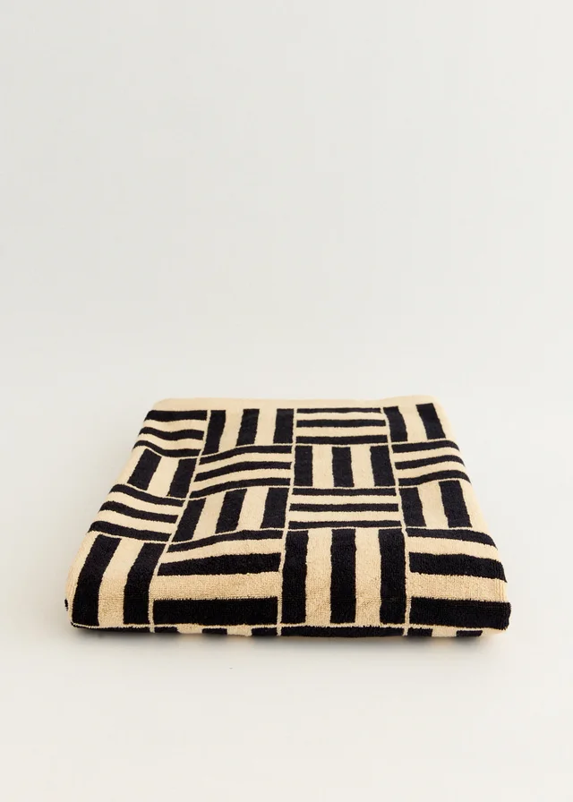 Baina Willis Pool Towel in Black from Incu, photo 1 of 1