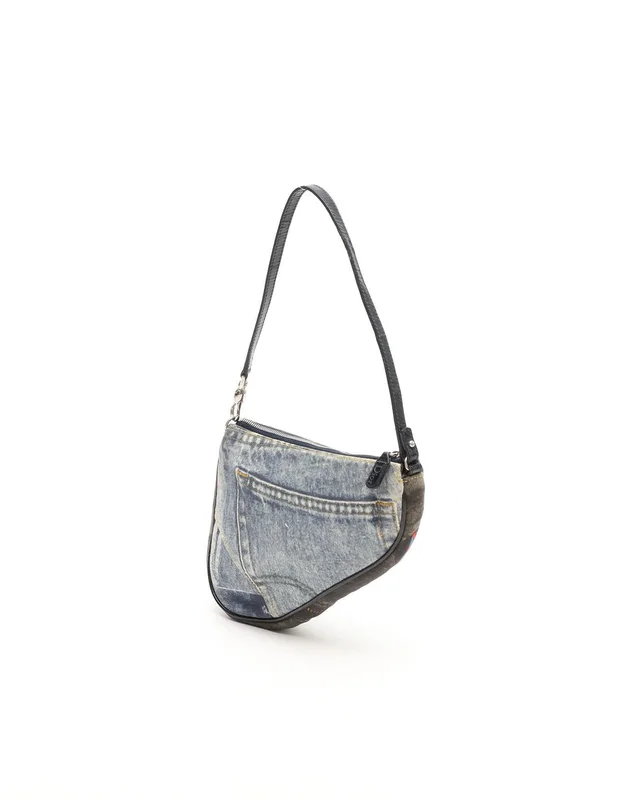 Dior 2001 John Galliano Saddle Bag in Canvas from A Retro Tale, photo 2 of 7