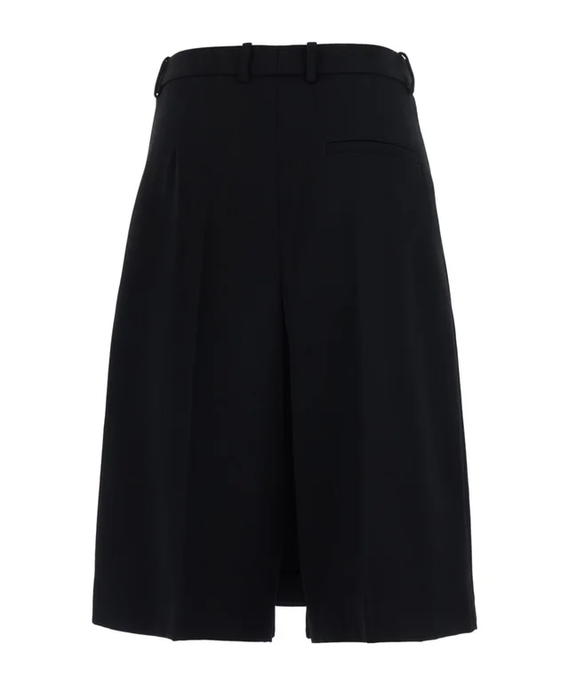 Balenciaga Folded Midi Skort Shorts, photo 2 of 3 from SENSER