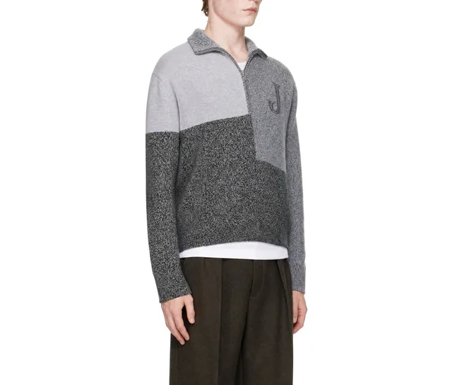 Jacquemus Long-sleeved half-zip sweater, photo 2 of 4 from SENSER