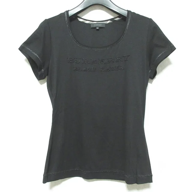 Burberry Black Label Short Sleeve T Shirt in Black from LuxUness
