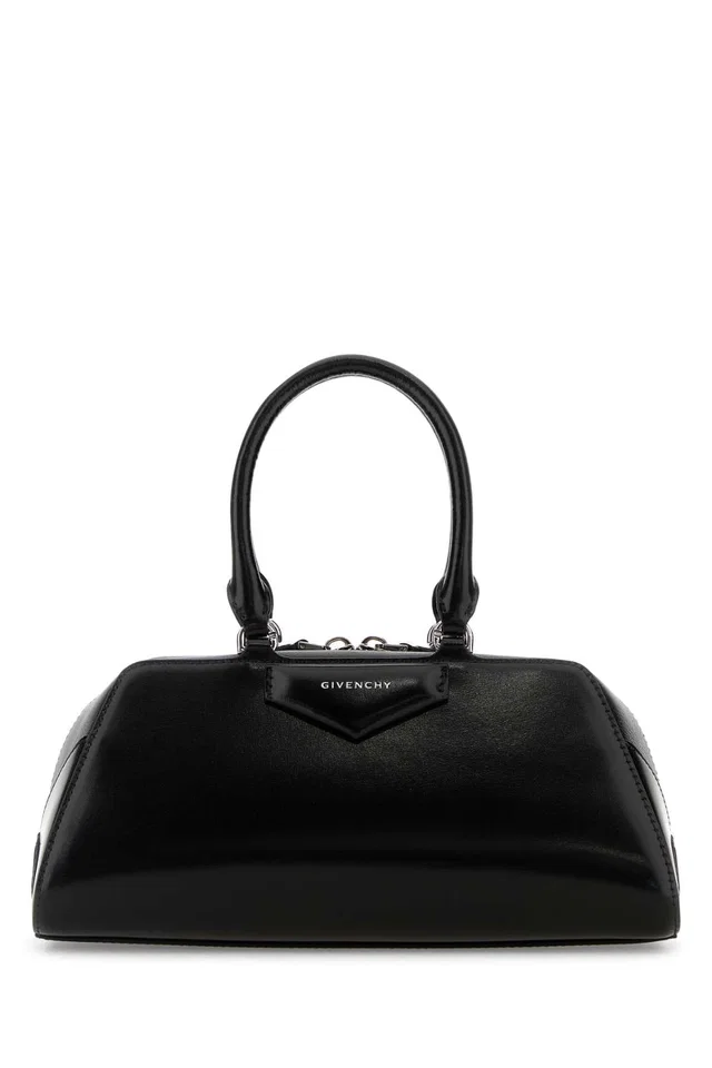 Givenchy Antigona East-West Top Handle Bag — Black in Black Calfskin from HEWI