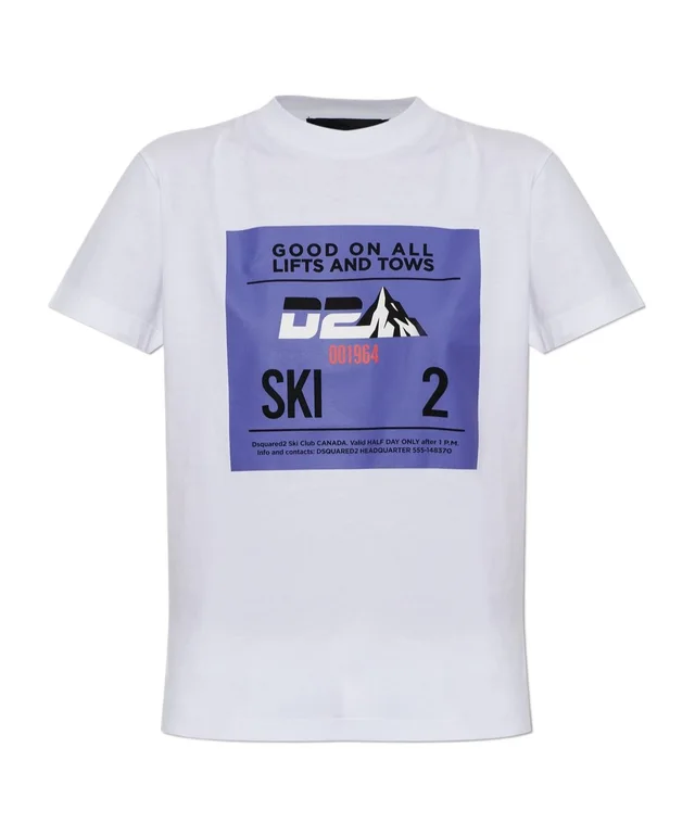 Dsquared2 Printed Crewneck T-Shirt from SENSER, photo 1 of 1