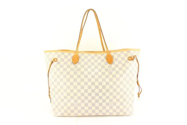 Louis Vuitton Damier Azur Neverfull GM Tote in Canvas from Bagriculture
