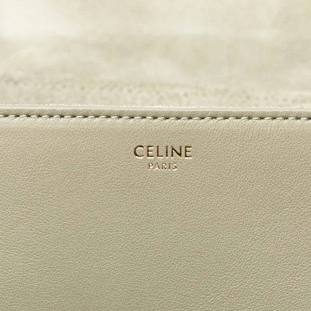 Celine Teen Smooth Calfskin Soft 16 Crossbody in green Calfskin from Her-Age, photo 6 of 10