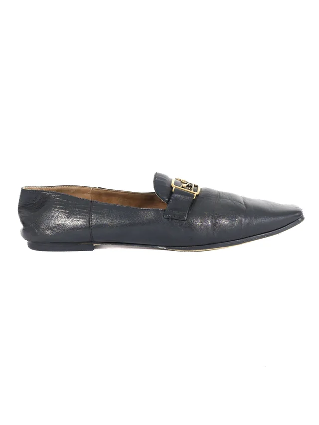 Hermès Carriage Slipper, 37 in Leather from Arcade Vintage