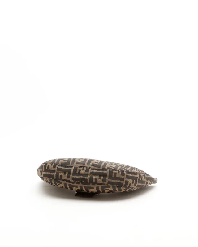 Fendi Zucca Half Moon Bag in Canvas from A Retro Tale, photo 4 of 9