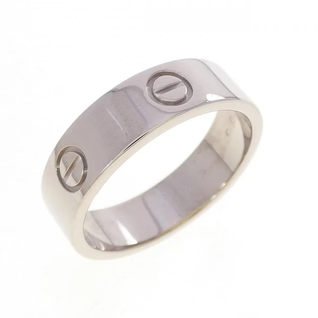 Cartier Love Ring White Gold in White from The Reluxe