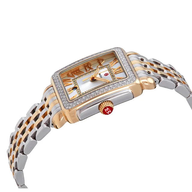 Michele Deco Madison Diamond White Dial Ladies Watch MWW06G000002, photo 2 of 3 from Jomashop