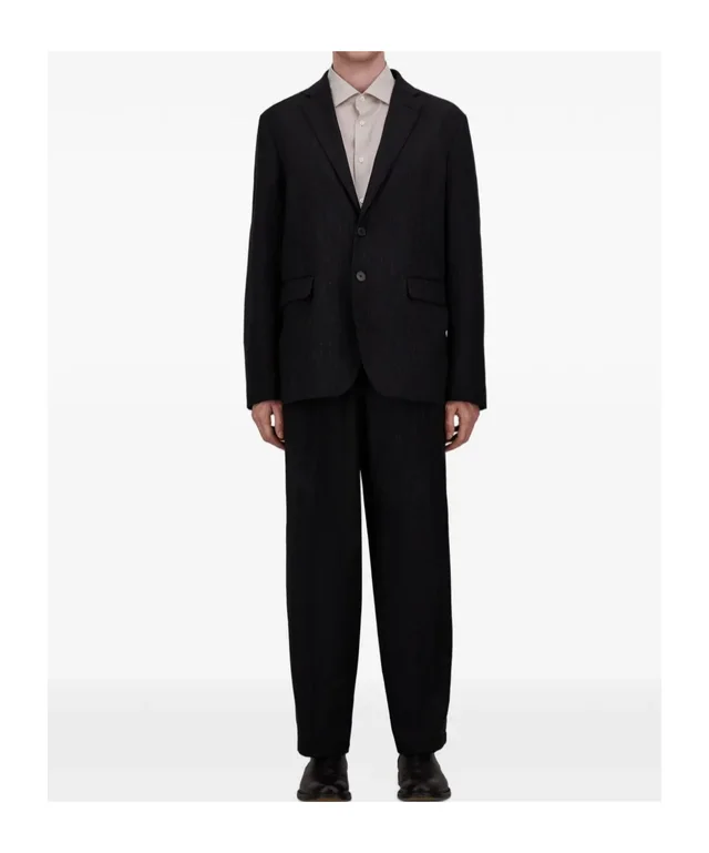Herno wool-twill pleated trousers, photo 3 of 5 from SENSER