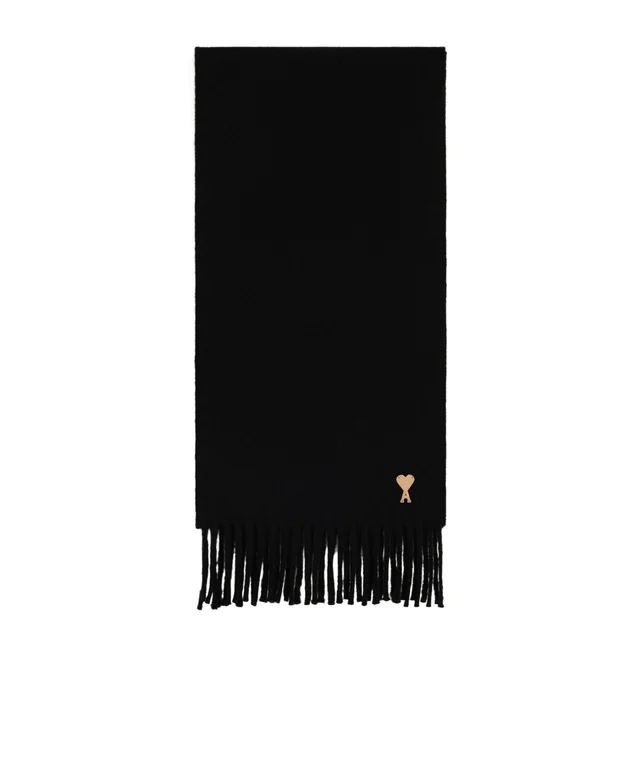 Ami Paris AMI Ami De Coeur Fringed Scarf from SENSER, photo 1 of 1