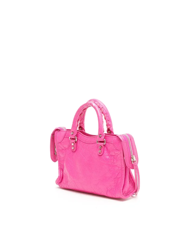 Balenciaga Motocross Classic Mini City Bag in Leather from A Retro Tale, photo 3 of 8