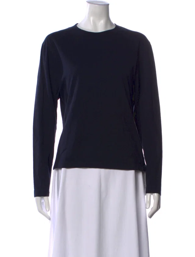 Jil Sander Vintage Late 2000's - Early 2010's Top in blue from The RealReal