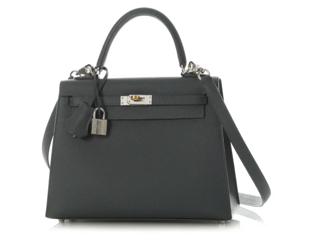 Hermès Ardoise Epsom Kelly 25 in Epsom leather from Ann's Fabulous Finds, photo 2 of 11