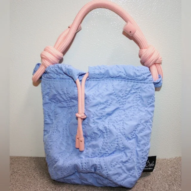 Dolce & Gabbana Light Blue Quilted Bag in blue|brown|neutral from Poshmark