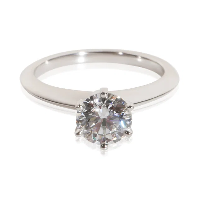 Tiffany & Co. 1.15 ct Round Brilliant Diamond Engagement Ring from myGemma