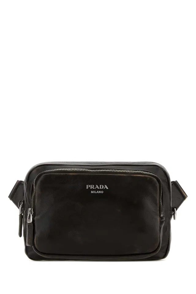 Prada Vintage Crossbody Bag — Brown in Brown Nappa leather from HEWI