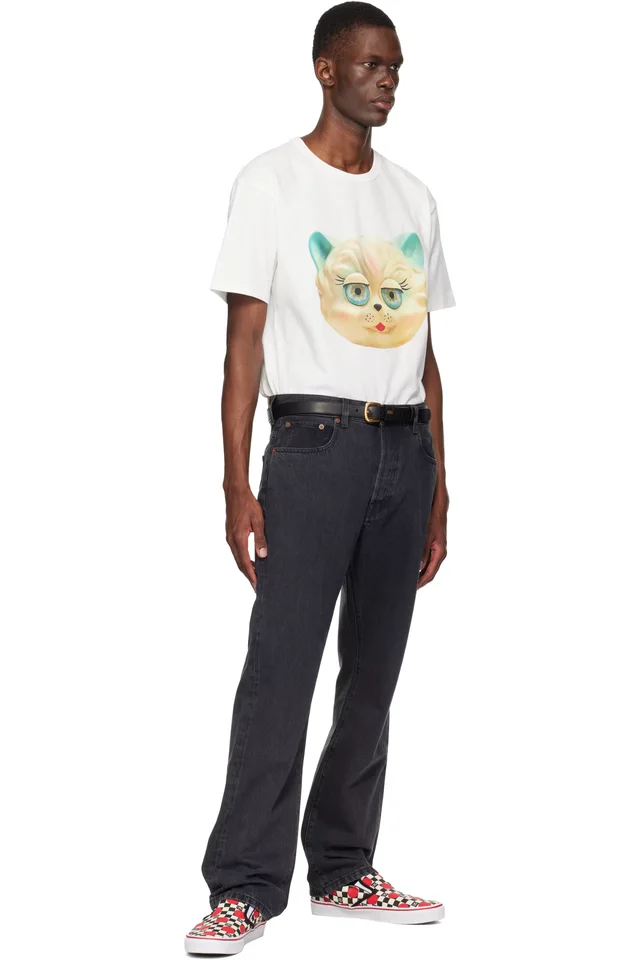 Valentino Garavani Off-White Vans Edition VLogo Checkerboard Print Slip-on Sneakers, photo 5 of 5 from SSENSE