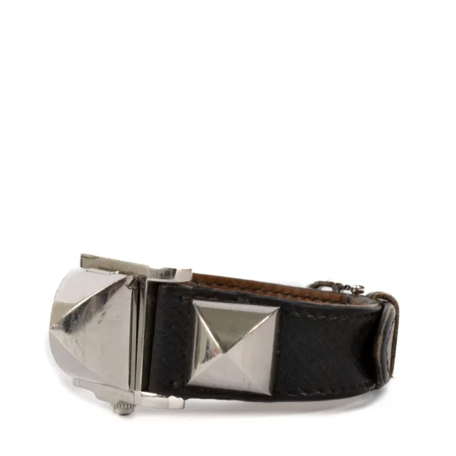 Hermès 27mm Small Medor Watch in Epsom leather from Labellov, photo 4 of 5