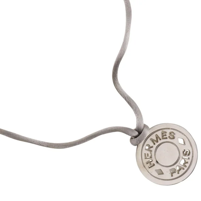 Hermès Silk Necklace in gray Silk from Poshmark