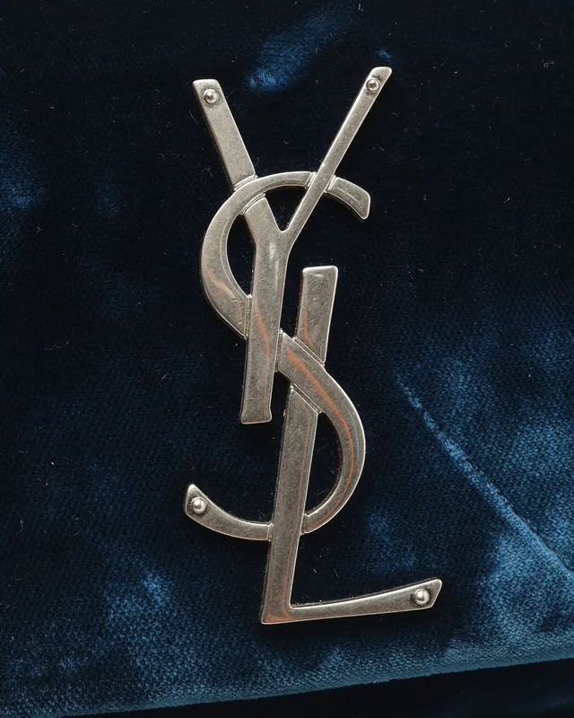 Saint Laurent Small Velvet West Hollywood Bag in Velvet from A Retro Tale, photo 7 of 9