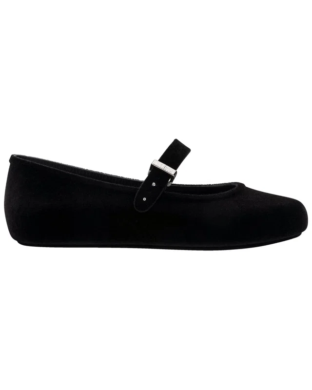 Melissa Shoes Soft Velvet II Ballerina Flat, image 1 of 1 from Rue La La