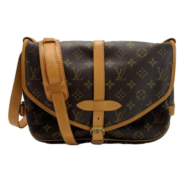 Louis Vuitton Monogram Saumur in Coated canvas from The Reluxe