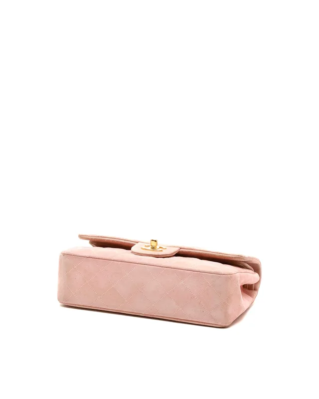 Chanel Classic Medium Suede Double Flap Bag in Suede from A Retro Tale, photo 5 of 10