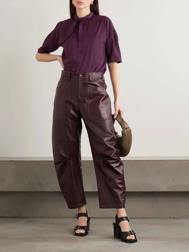 LEMAIRE Tie-neck cotton-muslin shirt, photo 2 of 2 from NET-A-PORTER (Canada)