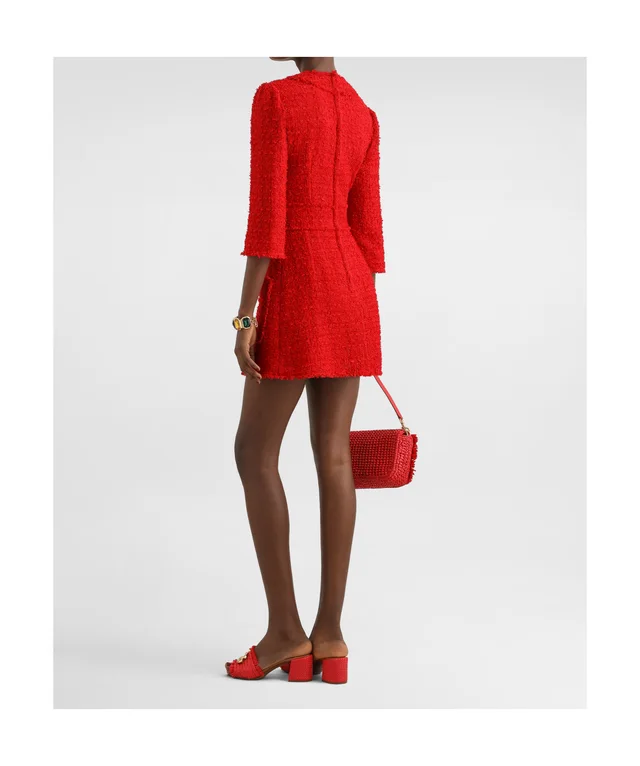 Dolce & Gabbana short dress in rachel tweed, photo 3 of 5 from SENSER