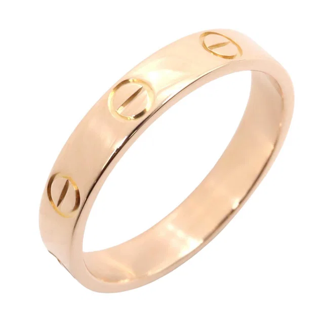Cartier Mini Love Ring Au750 Ring Size 13 from LuxUness
