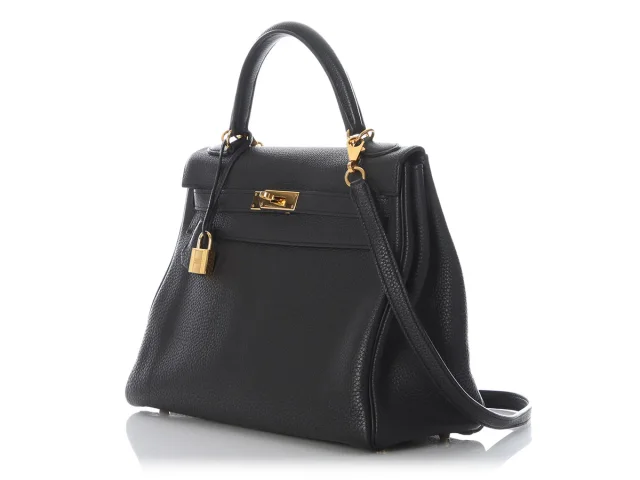 Hermès Togo Kelly 32 in Black Togo leather from Ann's Fabulous Finds, photo 3 of 11