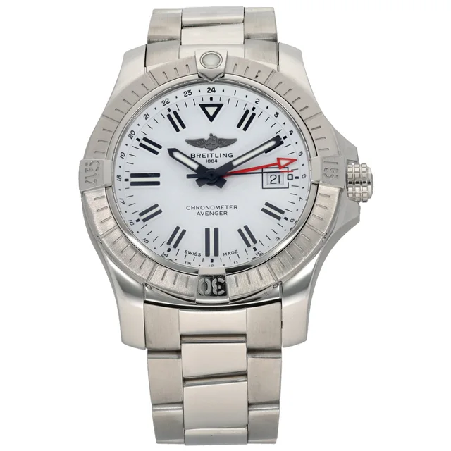 Breitling Avenger A32397 43mm Stainless Steel Watch from H&T