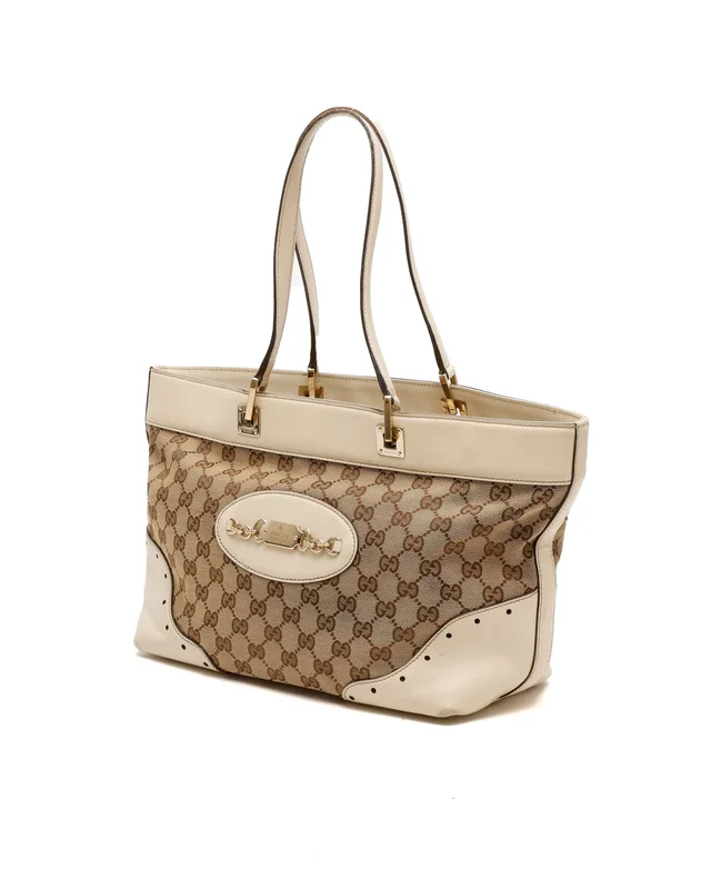 Gucci GG Tote Bag in Canvas from A Retro Tale, photo 2 of 9