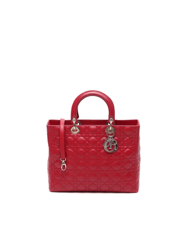 Large Lady Dior Bag in Leather from A Retro Tale
