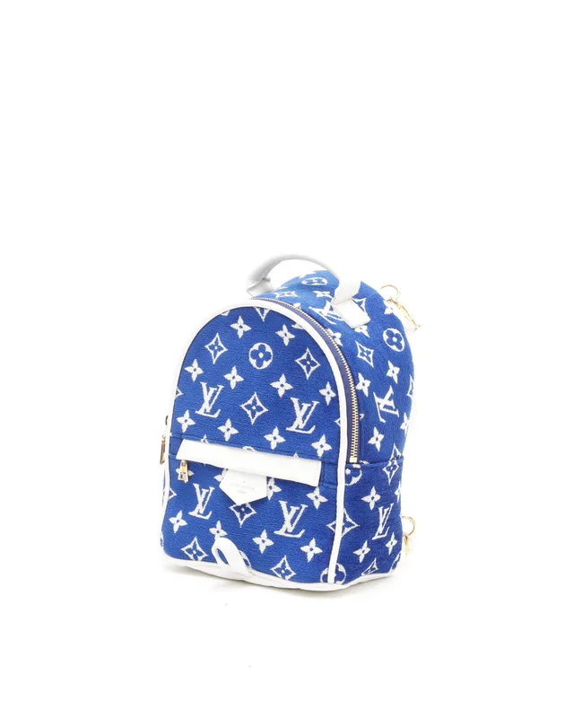 Louis Vuitton Mini Velvet Palm Springs Match Jacquard Backpack in Velvet from A Retro Tale, photo 2 of 9