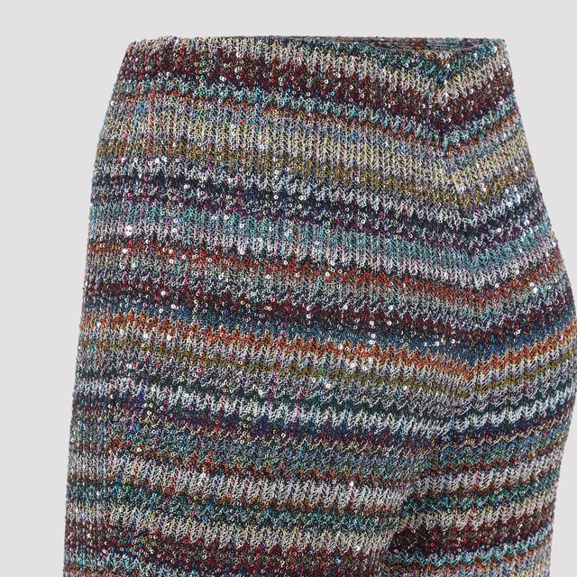 Missoni Caperdoni Lurex Knitted Trousers, photo 3 of 3 from SENSER