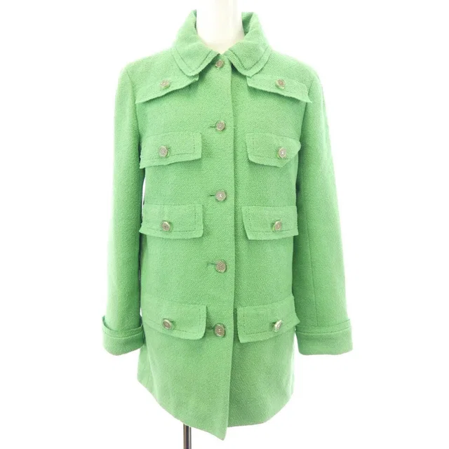 Chanel 20C Jacket Green in Green from The Reluxe
