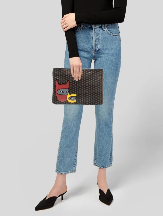 Moynat Clutch clutches in Canvas from The RealReal, photo 2 of 6