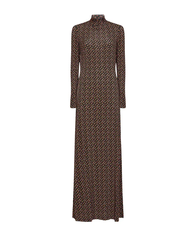 Paco Rabanne Rabanne High Neck Floral Maxi Dress from SENSER, photo 1 of 1