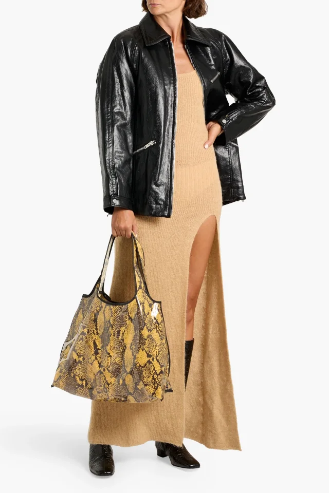 3.1 Phillip Lim Textured Zip-Front Jacket in Black, photo 2 of 4 from THE OUTNET