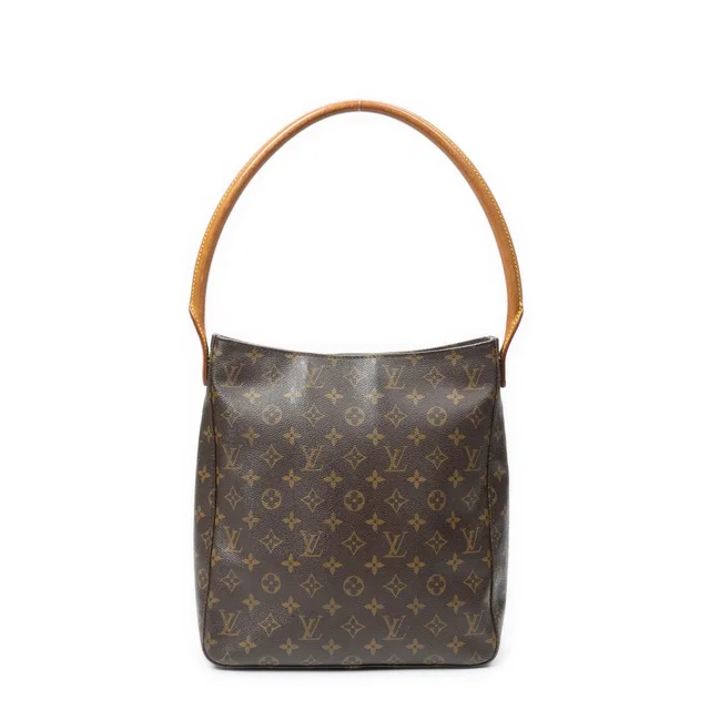 Louis Vuitton Looping Brown Monogram Canvas Shoulder Bag in Brown Coated canvas from The Reluxe