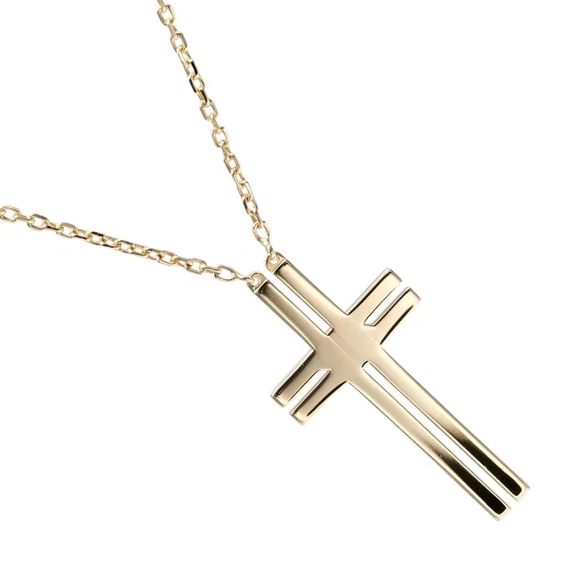 Cartier Au750 Cross Necklace from LuxUness