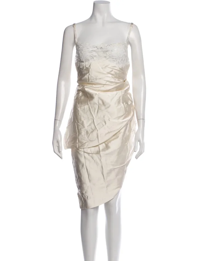 Jacquemus Lace Pattern Mini Dress w/ Tags from The RealReal
