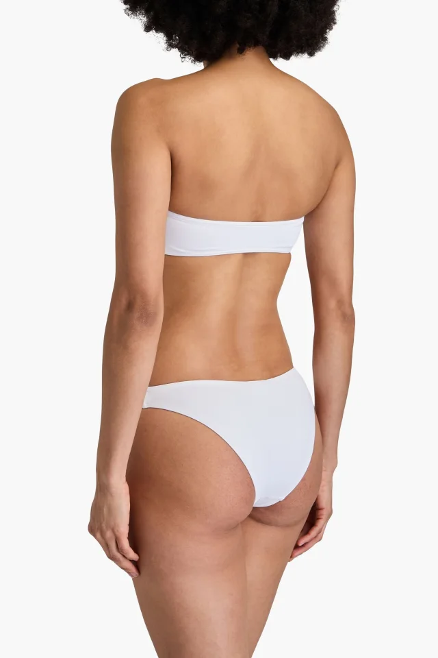Melissa Odabash Eze Bikini Briefs in White, photo 3 of 4 from THE OUTNET