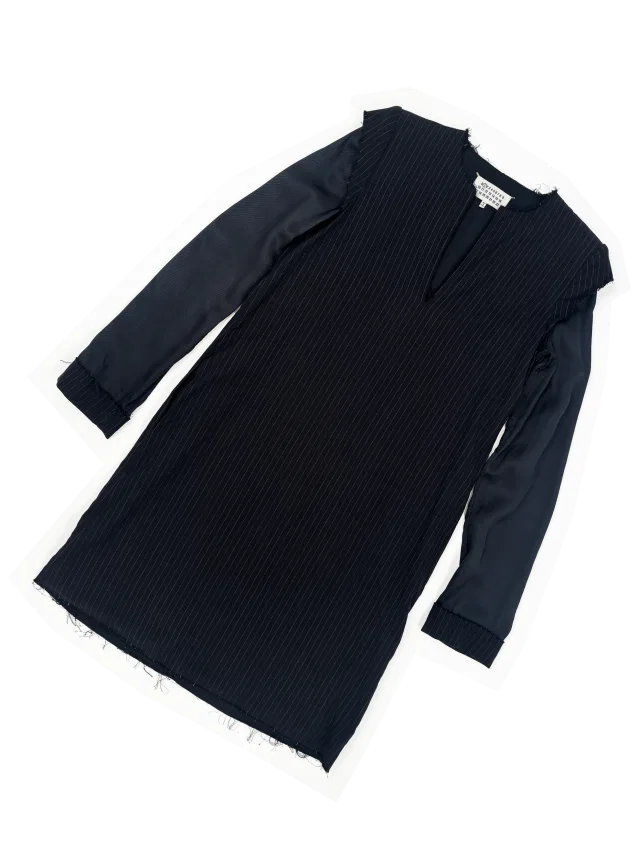 Maison Margiela F/W 2017 lining sleeve dress in Wool from James Veloria