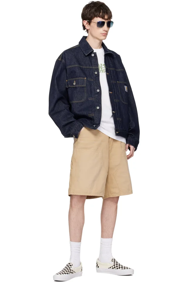 Carhartt Work In Progress Blue Belmar Denim Jacket, photo 4 of 4 from SSENSE