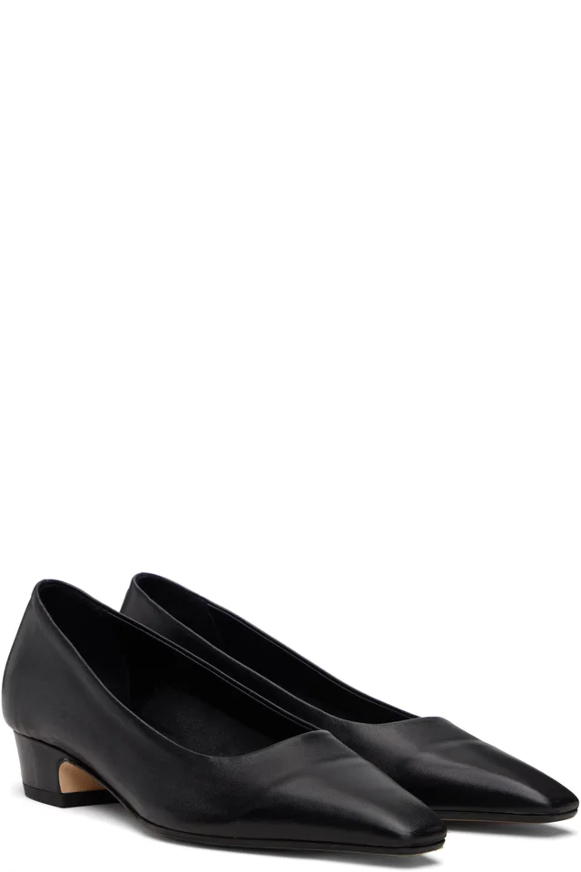 Aeyde Black Rory Heels, photo 4 of 5 from SSENSE